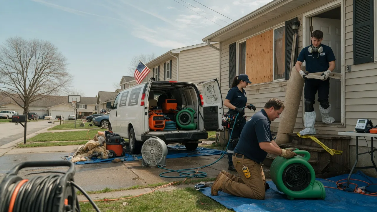 Water Damage Restoration in Pineland, TX near me
